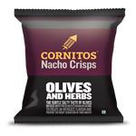 CORNITOS NACHOS OLIVES&HERBS 60GM